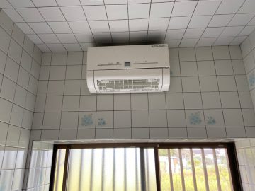 姫路市　浴室暖房機取付工事